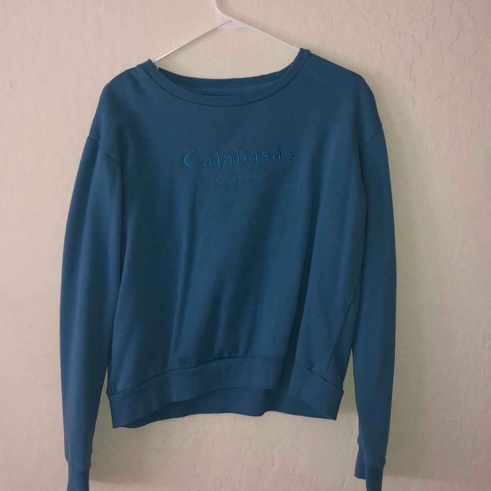 Blue Calabasas Crewneck